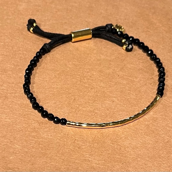 Gorjana Power Gemstone Bracelet- Onyx